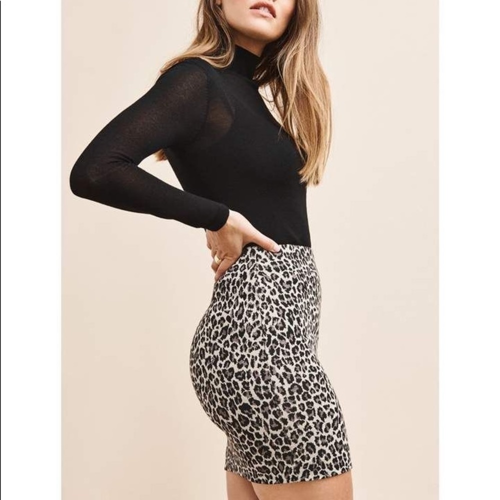 Dynamite Cheetah Skirt